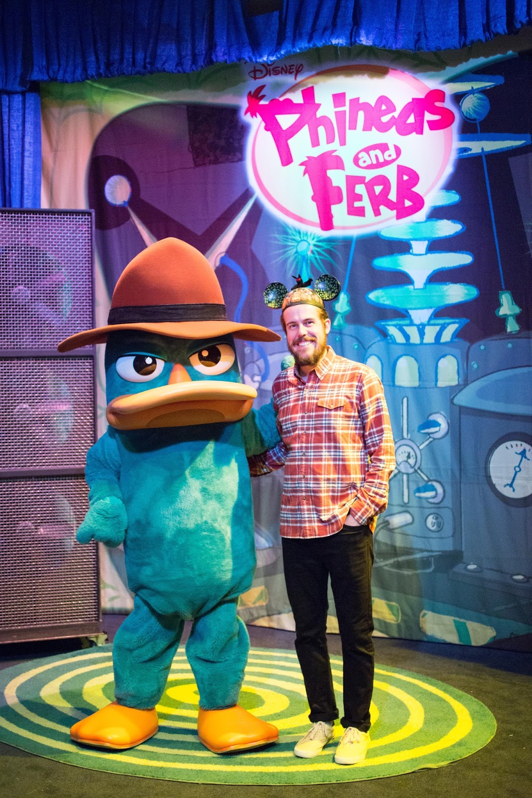 Agent P Meet and Great at Disneyland