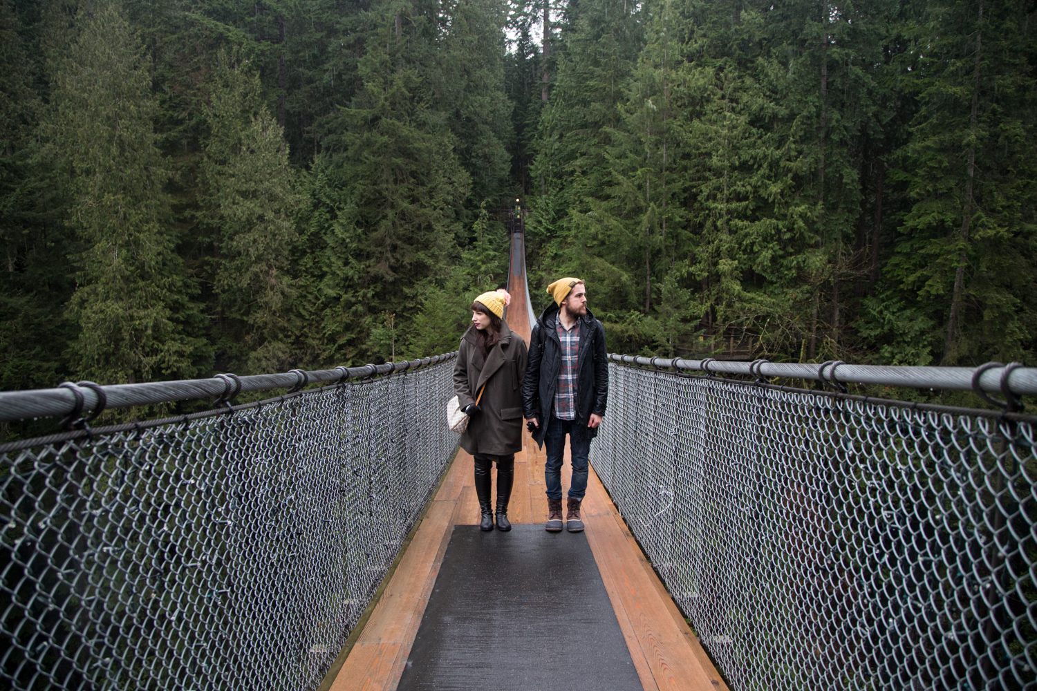 Capilano Suspension Bridge Park in Vancouver Canada + Vlog