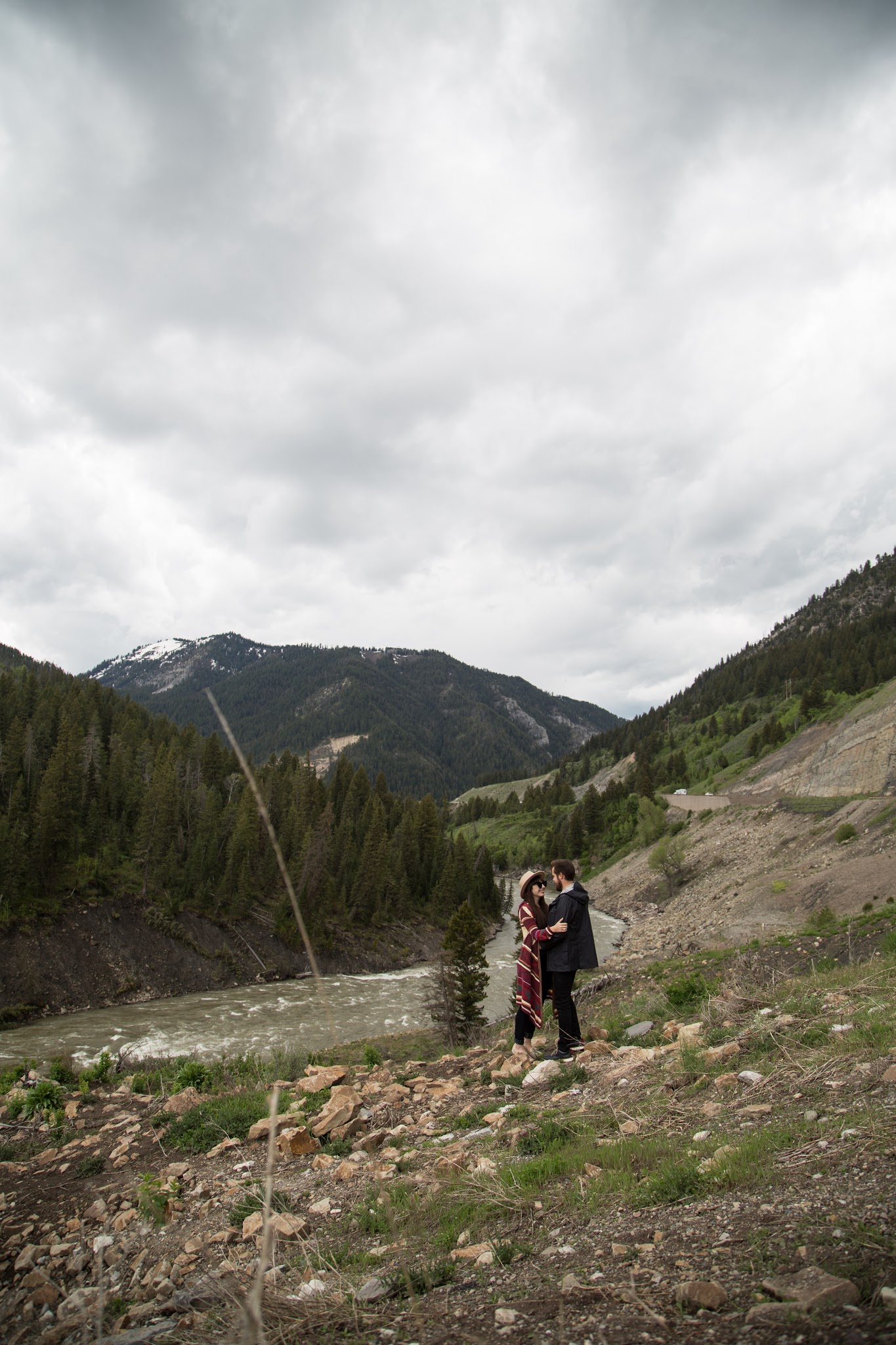 Jackson Hole Wyoming Adventure Couple