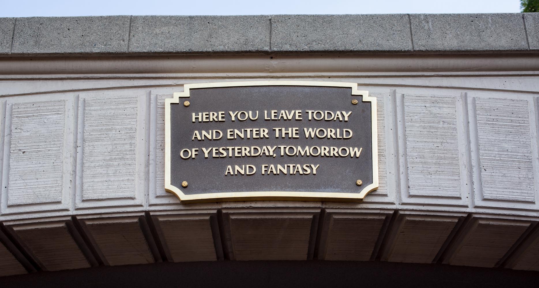 Disneyland Entrance 