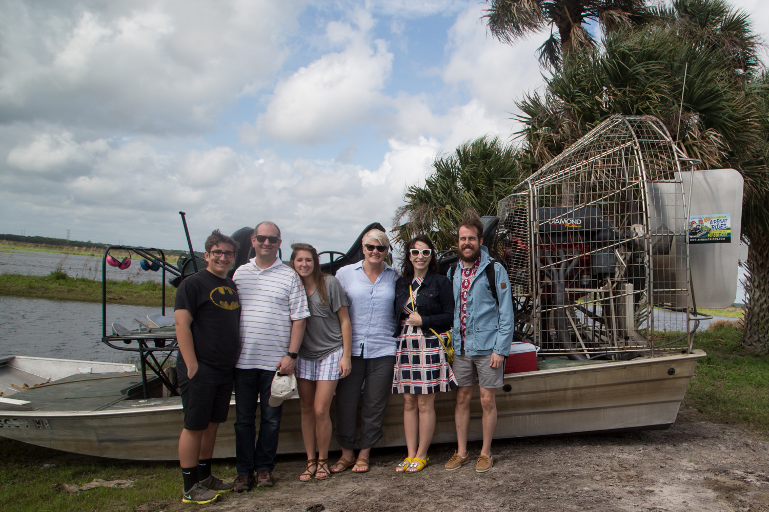 Orlando Florida Air Boat Ride Searching for Alligators