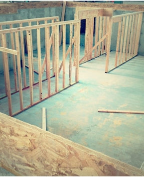 home building updates: dry wall!