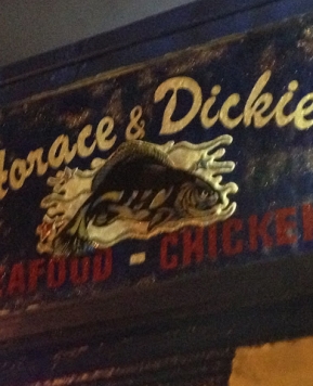 a great start to our week in DC: Horace and Dickies Fried Fish!