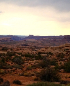 Camping and a beautiful drive through Utah