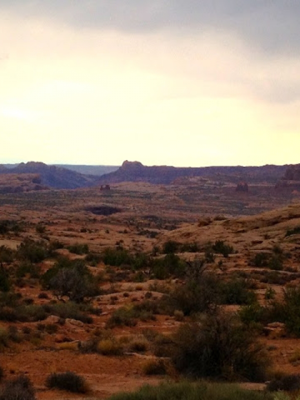 Camping and a beautiful drive through Utah