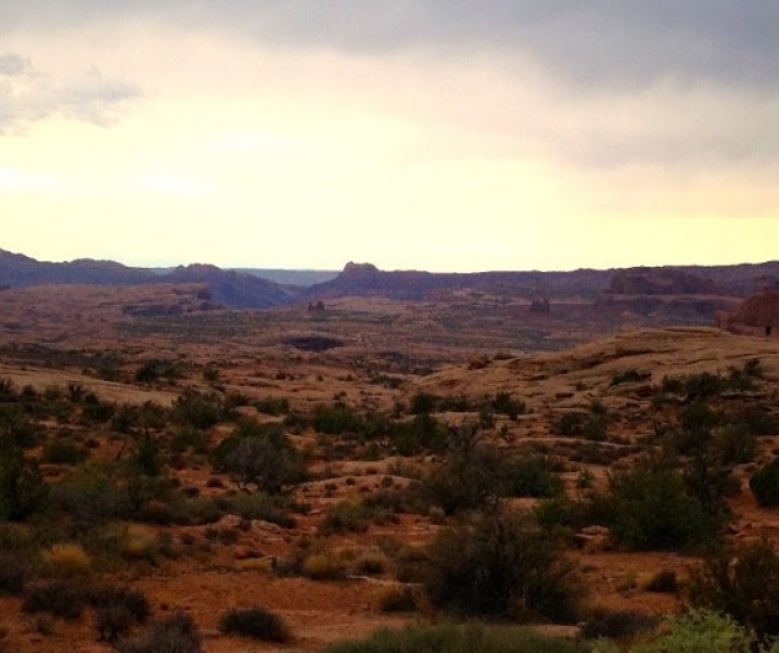 Camping and a beautiful drive through Utah