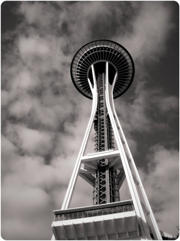 Seattle Space Needle : A ride to the top
