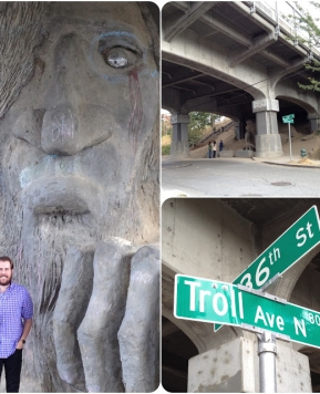 Seattle Day 2: Troll Bridge, The City, Dahlia Bakery, Metro, Ivars Acres of Clams