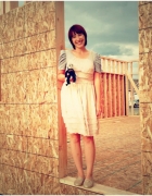 a stair case..and an upstairs!