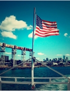 Seattle Day 4: Picking Berries, Ferry Ride, Wild Ginger, Chocolate cake