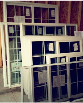 lots of home updates! and Doors and windows in!