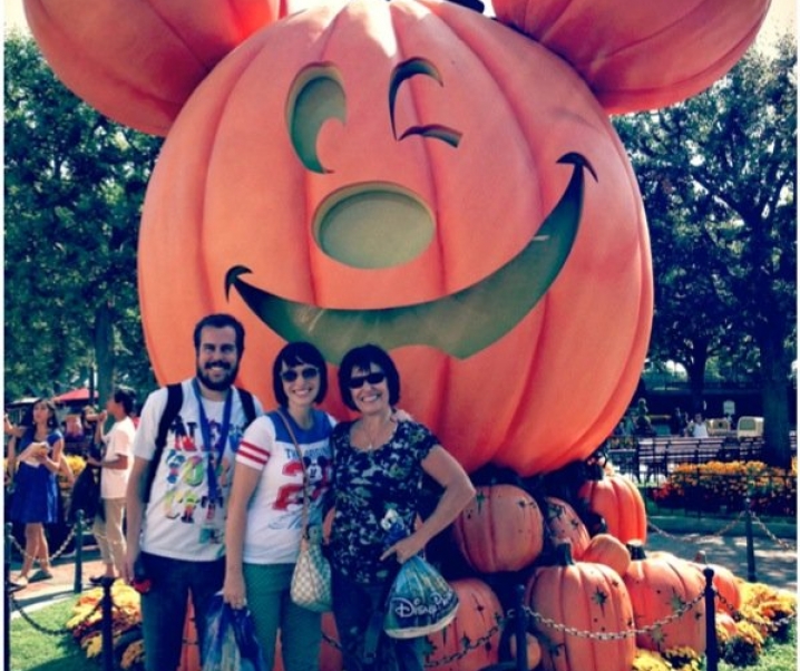 Halloween Time at Disneyland :)
