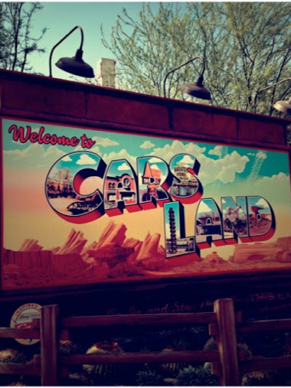 Cars Land and California Adventure