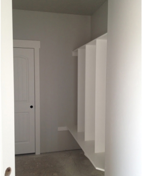 Exterior details finished, entire inside of home painted!