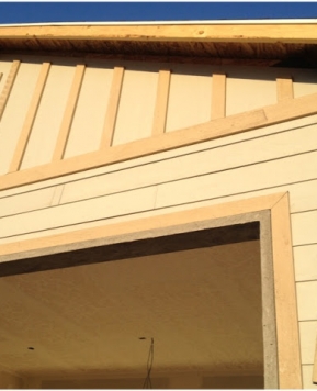 exterior details starting!