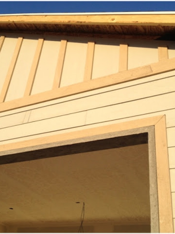 exterior details starting!