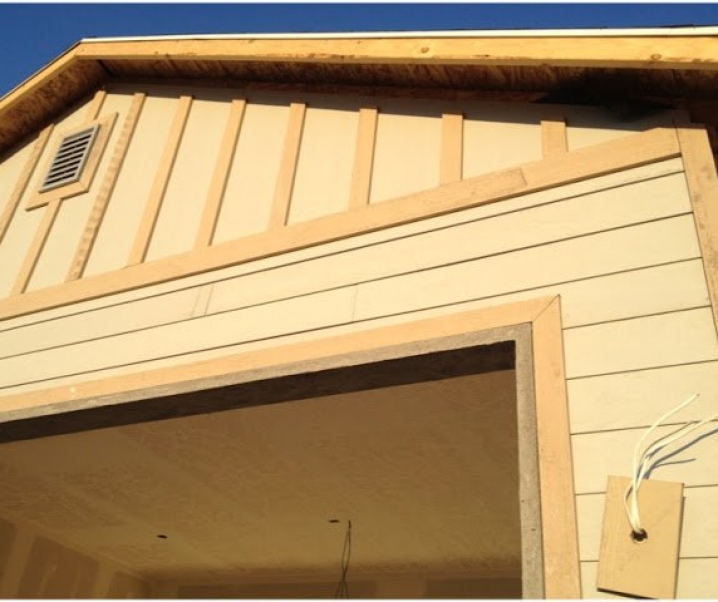 exterior details starting!