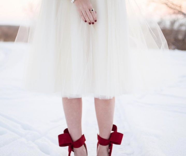 Plaid, Tulle and Bows