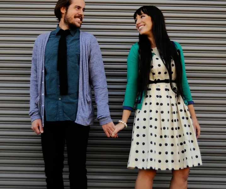 Teal and Black