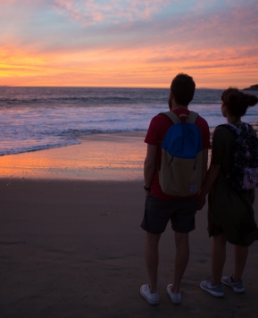 Beach Sunset + A Hike Packing Idea List