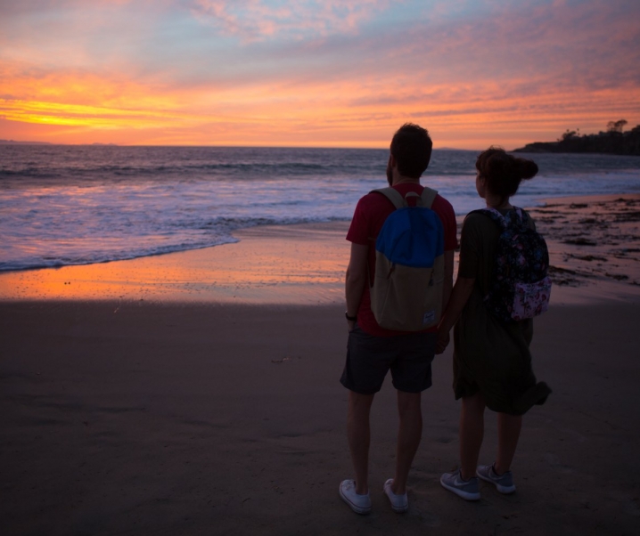 Beach Sunset + A Hike Packing Idea List