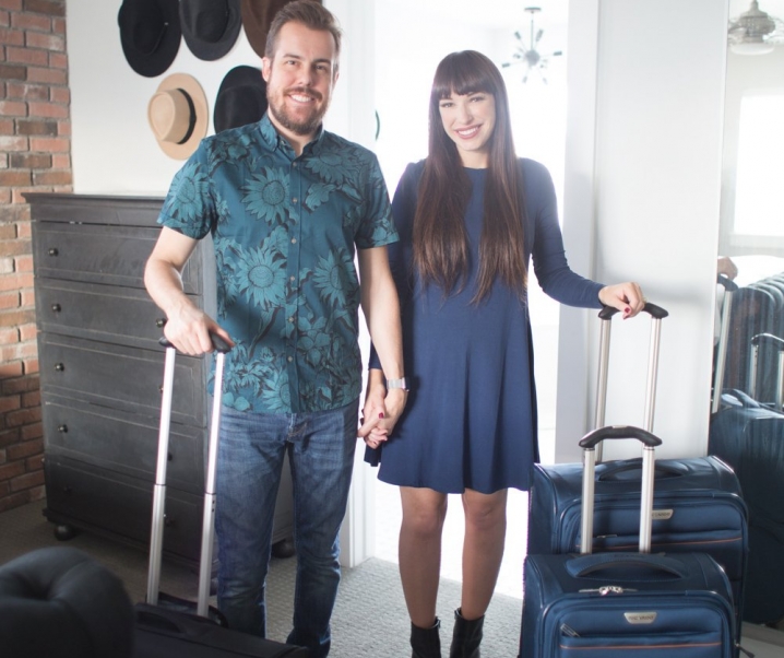 Traveling with Ricardo Luggage