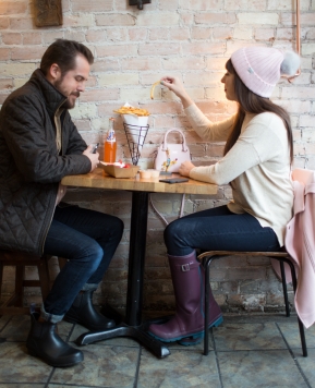 Waffles and Frites with Pitaka