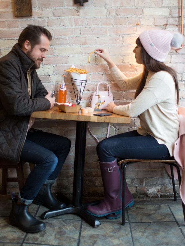 Waffles and Frites with Pitaka