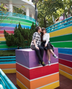 Tea Time and Riding a Junk Boat in Hong Kong