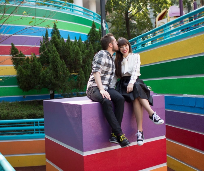 Tea Time and Riding a Junk Boat in Hong Kong