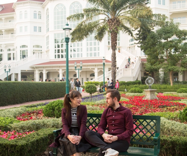 Checking into the Hong Kong Disneyland Hotel