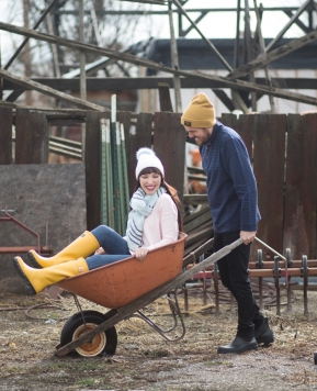 Farm Day in our Joules Rain Boots