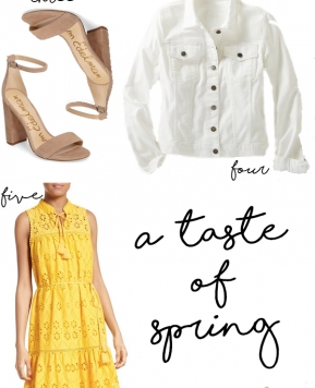 A Taste of Spring Style