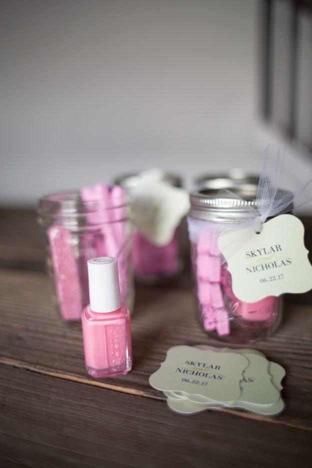 Bridal Shower Party Favor- Pedicures in a Jar - Kelsey Bang