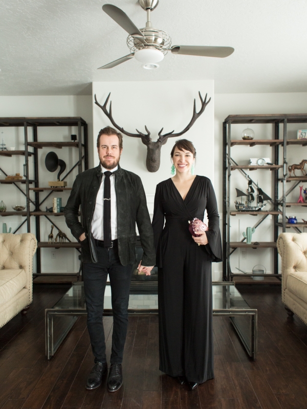 Black and White Date Night Style