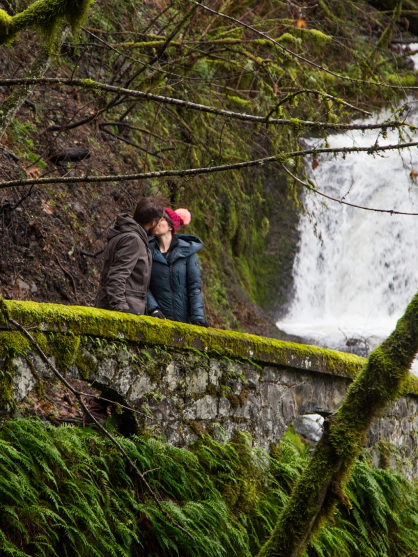 Shepperd’s Dell Waterfall in Oregon
