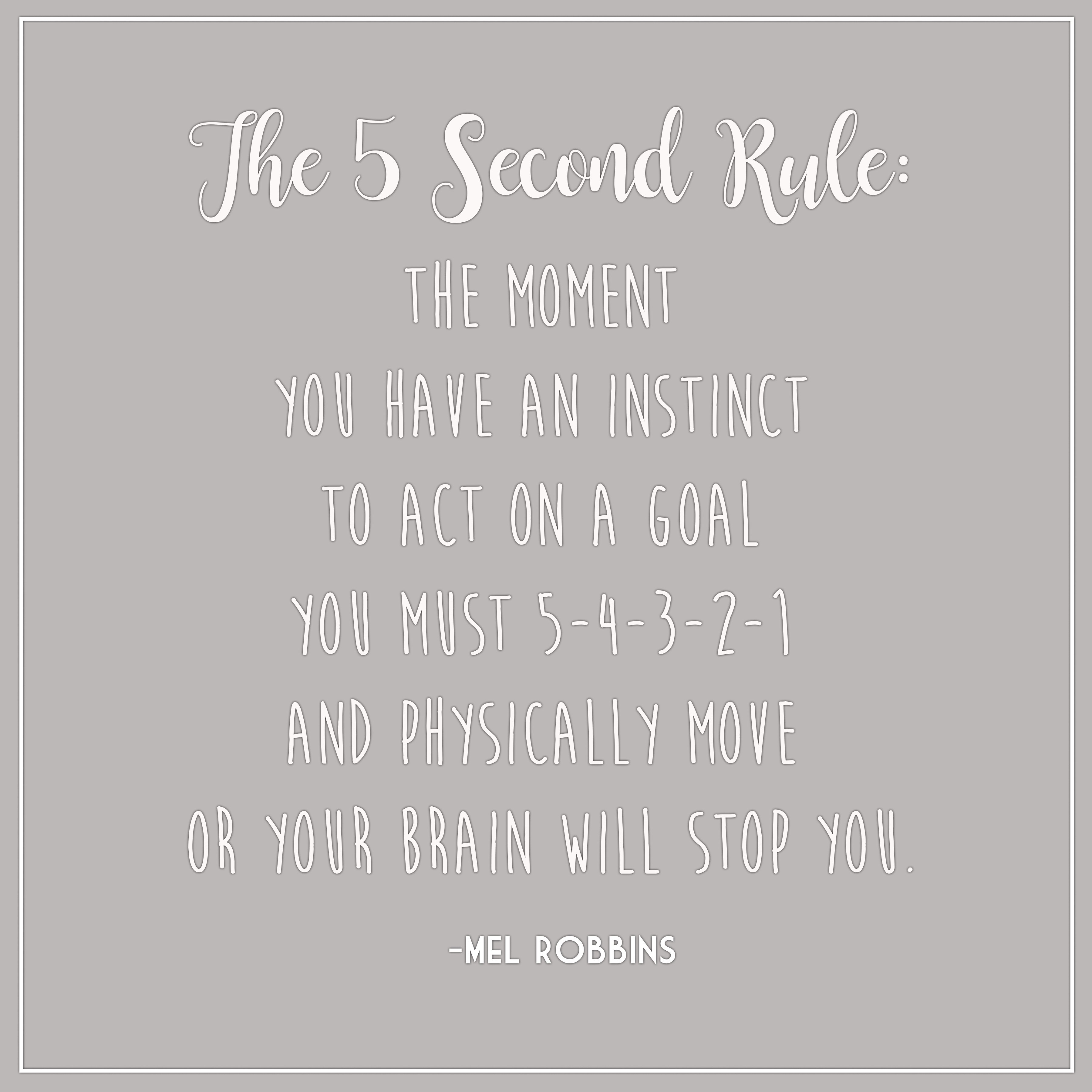 The 5 Second Rule by Mel Robbins - Audiobook 