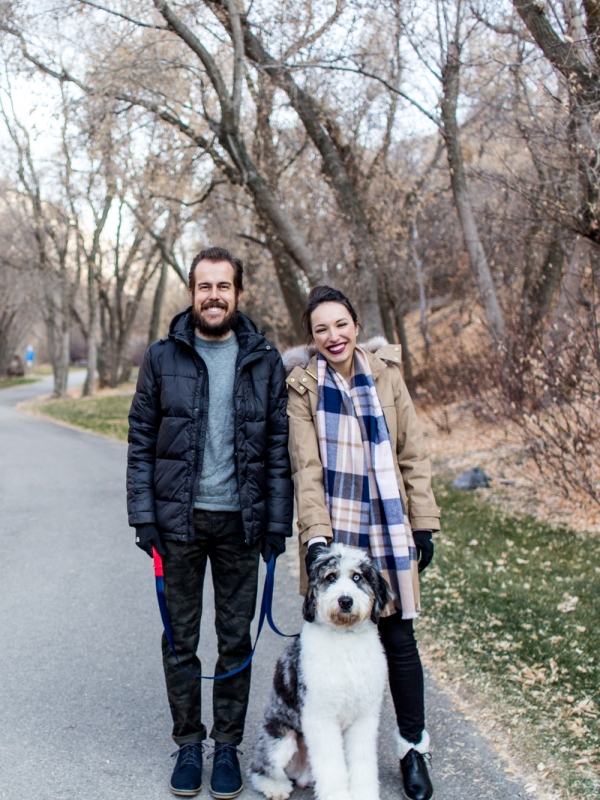 Winter Walk With Zeke