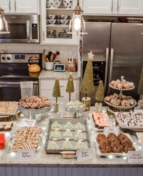 Cookies and Milk Santa Christmas Party