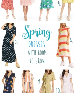 Spring Dresses With Room To Grow