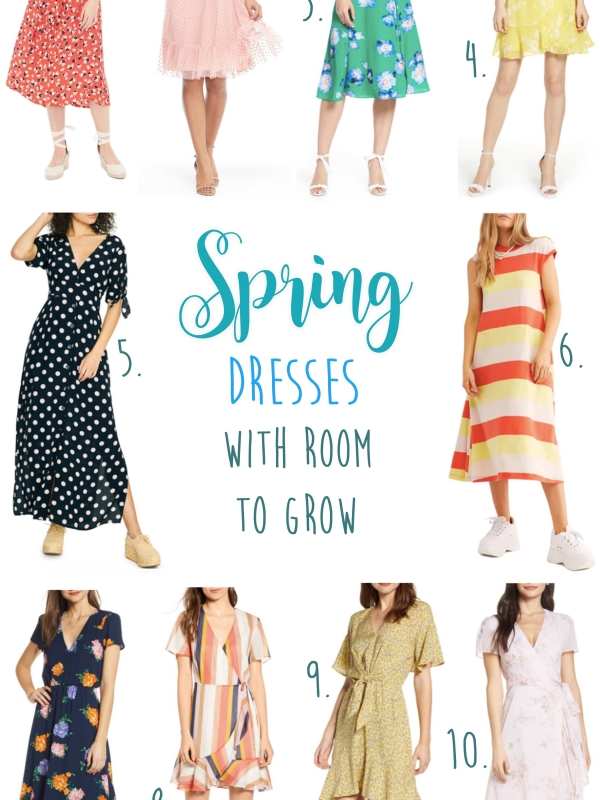 Spring Dresses With Room To Grow