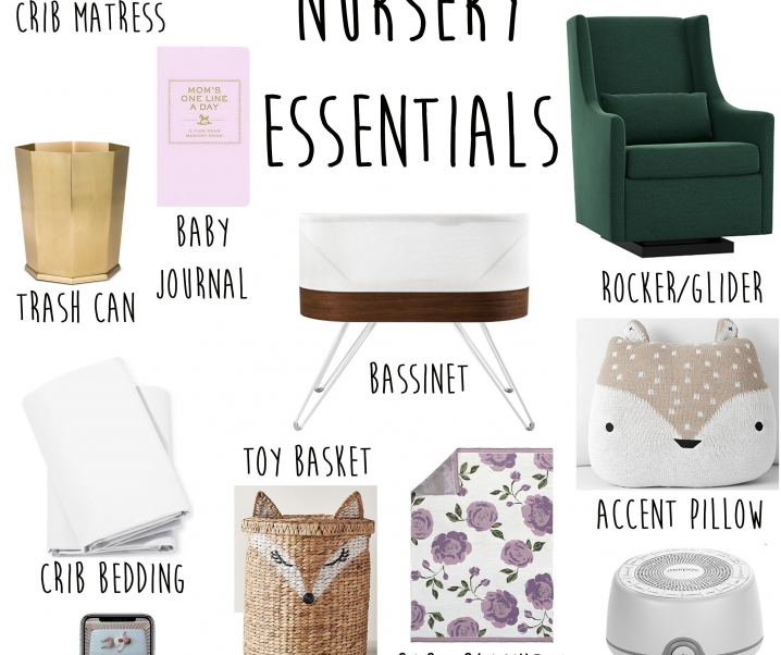 Baby Nursery Essentials + Checklist