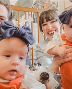 Twin Girls 3 Month Old Update