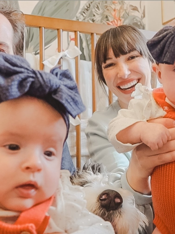 Twin Girls 3 Month Old Update