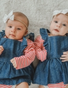 Twin Girls 3 Month Old Update
