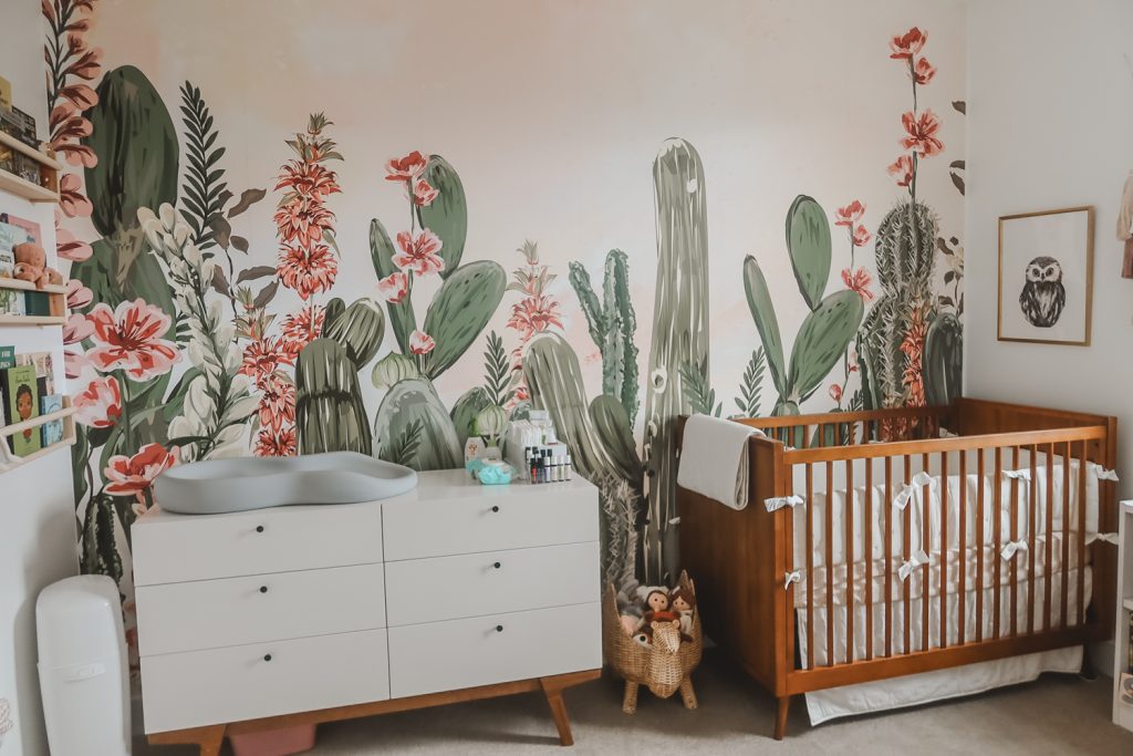 desert themed baby room