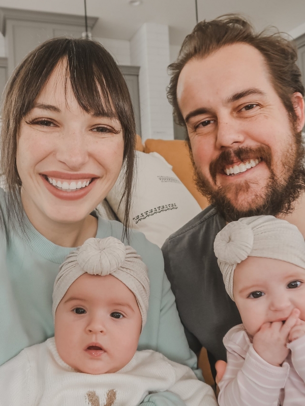 Twin Girls 5 Month Update