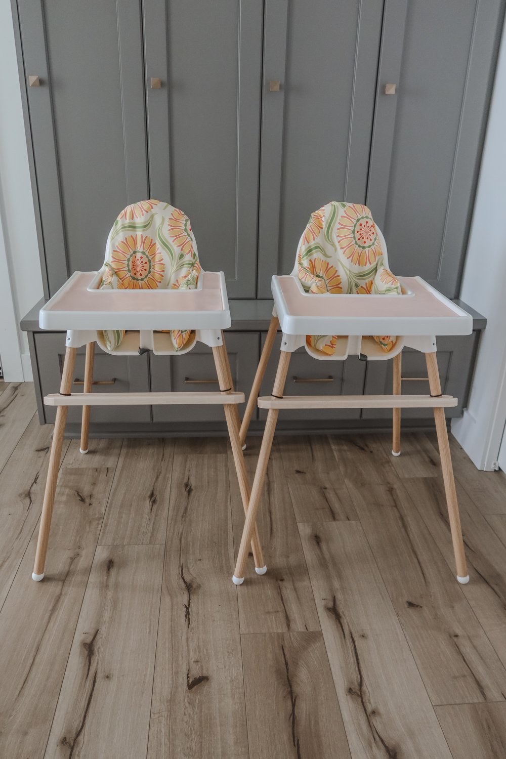Easy IKEA Highchair DIY + FREE Support Pillow Cover Pattern Kelsey Bang