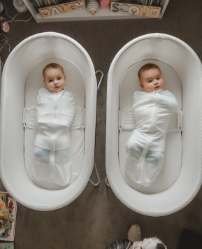 How Our Babies Slept 12 Hours A Night At 10 Weeks Old- SNOO Bassinet Review