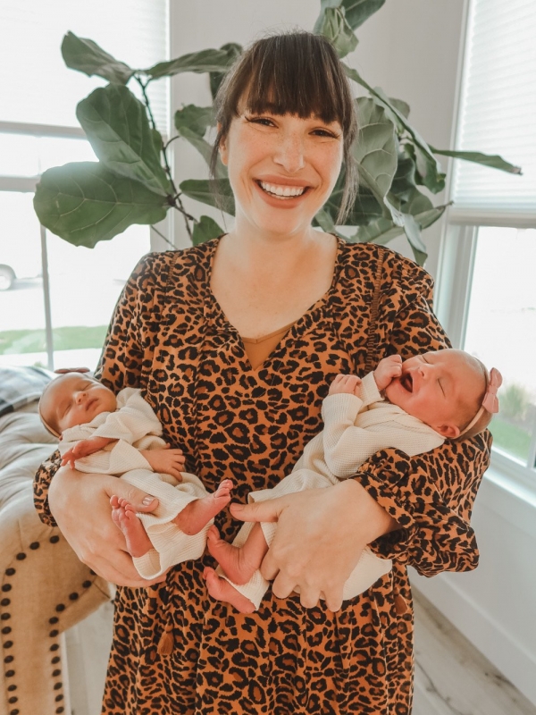 My Experience Breastfeeding Twins